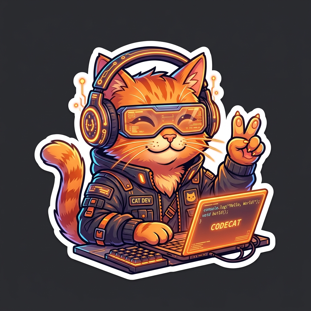 Кот-разработчик
